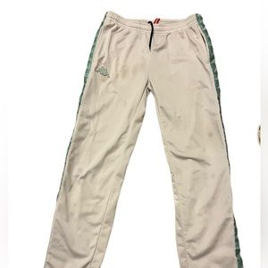Kappa white sweats